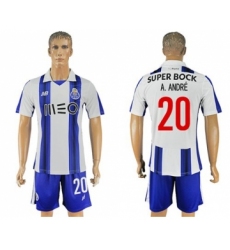 Oporto #20 A.Andre Home Soccer Club Jersey