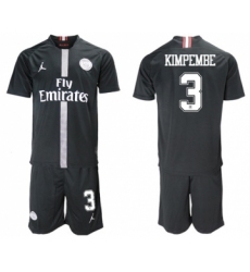 Paris Saint-Germain #3 Kimpembe Home Jordan Soccer Club Jersey