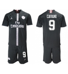Paris Saint-Germain #9 Cavani Home Jordan Soccer Club Jersey
