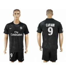 Paris Saint-Germain #9 Cavani Sec Away Soccer Club Jersey