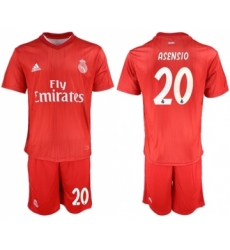 Real Madrid #20 Asensio Third Soccer Club Jersey