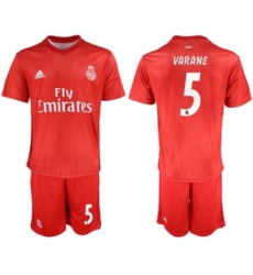 Real Madrid #5 Varane Third Soccer Club Jersey