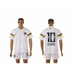 Santos #10 PH Ganso White Home Soccer Club Jersey