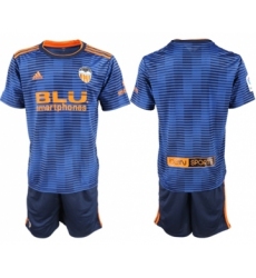 Valencia Blank Third Soccer Club Jersey