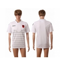 Albania Blank Away Soccer Country Jersey