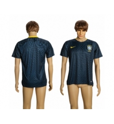 Brazil Blank Training Soccer Country Jersey