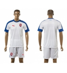 Czech Blank Away Soccer Country Jersey