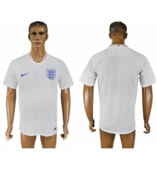 England Blank Home Thai Version Soccer Country Jersey