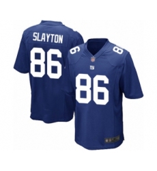 Men's New York Giants #86 Darius Slayton Game Royal Blue Team Color Football Jersey
