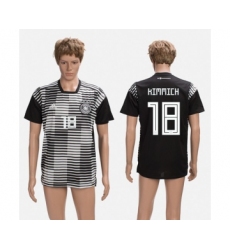 Germany #18 Kimmich Black Soccer Country Jersey