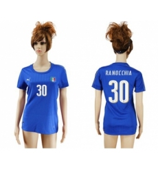 Women's Italy #30 Ranocchia Home Soccer Country Jersey
