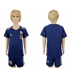 Japan Blank Home Kid Soccer Country Jersey