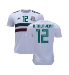 Mexico #12 A.Talavera Away Kid Soccer Country Jersey