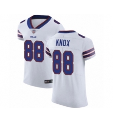 Men's Buffalo Bills #88 Dawson Knox White Vapor Untouchable Elite Player Football Jersey