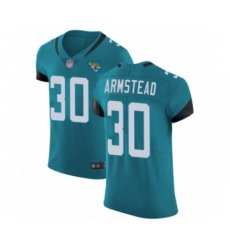 Men's Jacksonville Jaguars #30 Ryquell Armstead Teal Green Alternate Vapor Untouchable Elite Player Football Jersey