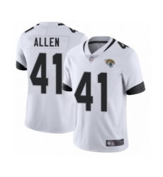 Youth Jacksonville Jaguars #41 Josh Allen Teal Green Alternate Vapor Untouchable Limited Player Football Jersey