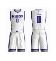 Men's Sacramento Kings #0 Trevor Ariza Swingman White Basketball Suit Jersey - Association Edition