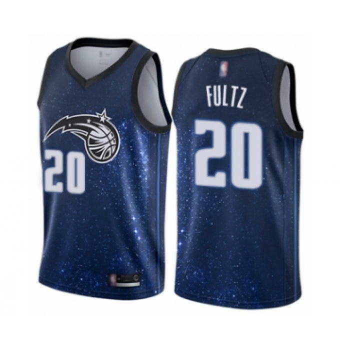 Men's Orlando Magic #20 Markelle Fultz Authentic Blue Basketball Jersey - City Edition