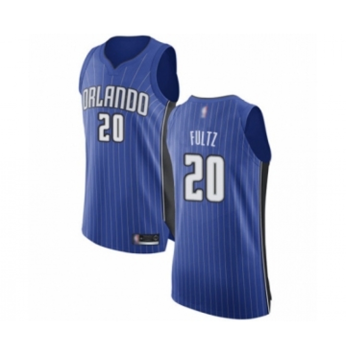 Men's Orlando Magic #20 Markelle Fultz Authentic Royal Blue Basketball Jersey - Icon Edition