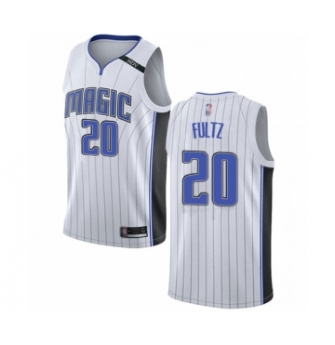 Men's Orlando Magic #20 Markelle Fultz Authentic White Basketball Jersey - Association Edition