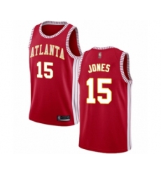 Youth Atlanta Hawks #15 Damian Jones Swingman Red Basketball Jersey Statement Edition