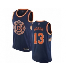 Women's New York Knicks #13 Marcus Morris Swingman Navy Blue Basketball Jersey - City Edition