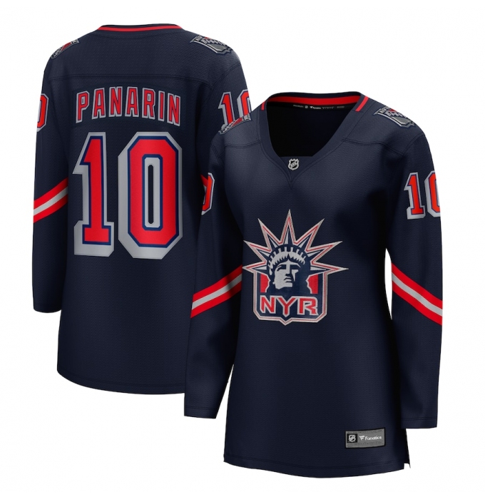 Women's New York Rangers #10 Artemi Panarin Fanatics Branded Blue 2020-21 Special Edition Breakaway Player Jersey