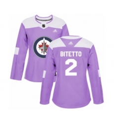 Women's Montreal Canadiens #8 Ben Chiarot Authentic Red Home Hockey Jersey