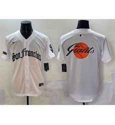 Men's San Francisco Team Big Logo White 'Gothic Fog Edition' Vapor Premier Limited Stitched Jersey