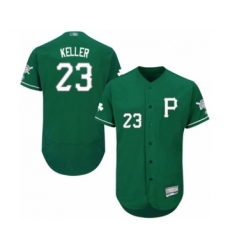 Men's Pittsburgh Pirates #23 Mitch Keller Green Celtic Flexbase Authentic Collection Baseball Player Jersey