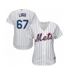 Women's New York Mets #67 Seth Lugo Authentic White Home Cool Base Baseball Player Jersey