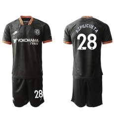 Chelsea #28 Azpilicueta Third Soccer Club Jersey