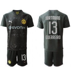 Dortmund #13 Guerreiro Away Soccer Club Jersey
