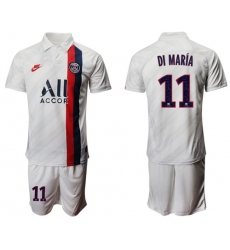 Paris Saint-Germain #11 Di Maria Third Soccer Club Jersey