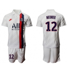 Paris Saint-Germain #12 Meunier Third Soccer Club Jersey