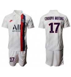 Paris Saint-Germain #17 Choupo Moting Third Soccer Club Jersey