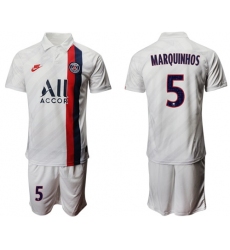 Paris Saint-Germain #5 Marquinhos Third Soccer Club Jersey