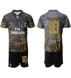Real Madrid #10 Modric Camo Soccer Club Jersey