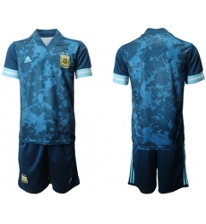 Argentina Blank Away Soccer Country Jersey