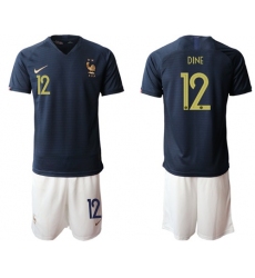 France #12 Dine Home Soccer Country Jersey