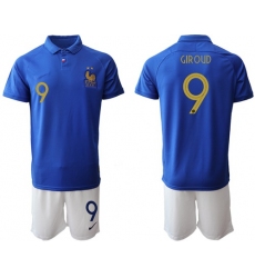 France #9 Giroud 100th Anniversary Edition Soccer Country Jersey