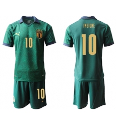 Italy #10 Insigne Third Soccer Country Jersey