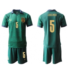 Italy #5 Jorginho Third Soccer Country Jersey