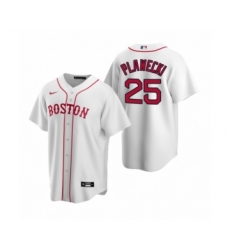 Men's Boston Red Sox #25 Kevin Plawecki Nike White Replica Alternate Jersey