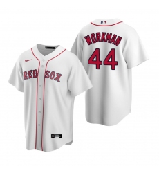 Men's Nike Boston Red Sox #44 Brandon Workman White Home Stitched Baseball Jersey