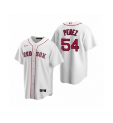 Women's Boston Red Sox #54 Martin Perez Nike White Replica Home Jersey