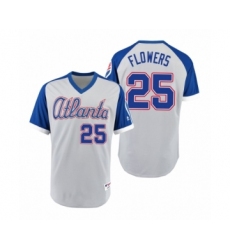 Women Braves #27 Fred McGriff White 1974 Turn Back the Clock Authentic Jersey