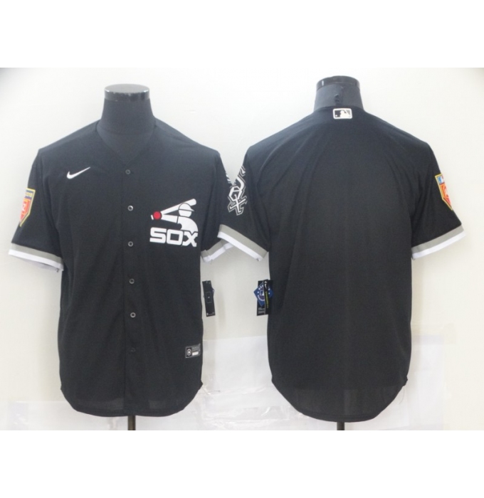 Men's Nike Chicago White Sox Southside Blank Black Authentic Jersey