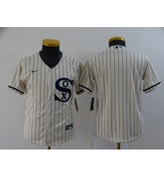 Youth Chicago White Sox Blank Cream 2021 Field of Dreams Jersey