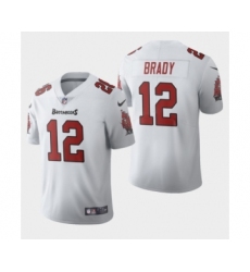 Men's Tampa Bay Buccaneers #12 Tom Brady White 2020 Vapor Limited Jersey